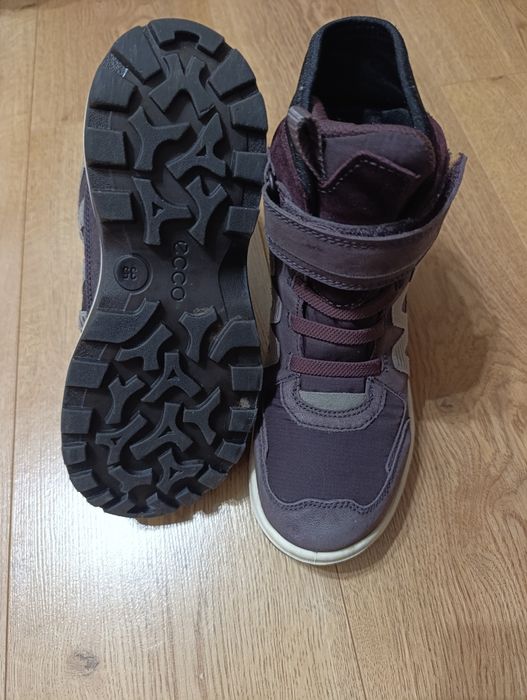 Зимові чобітки Ecco 35 р 22.5 см зимние ботинки сапоги сапожки экко