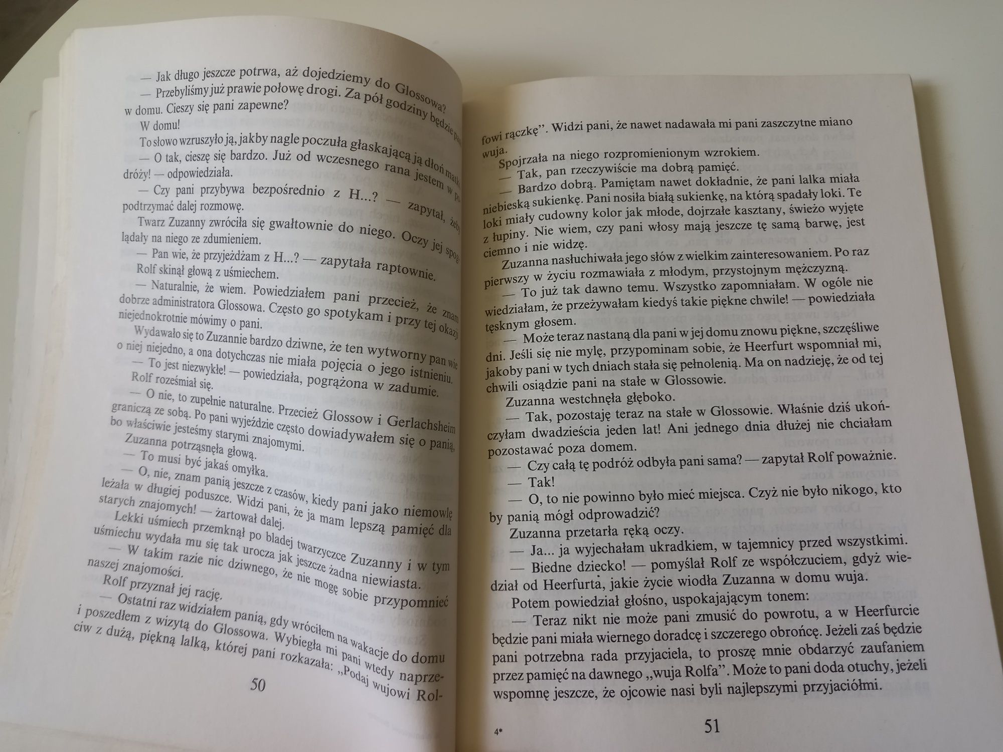 Namiętność Zuzanny Jadwiga Courths-Mahler 1991rok