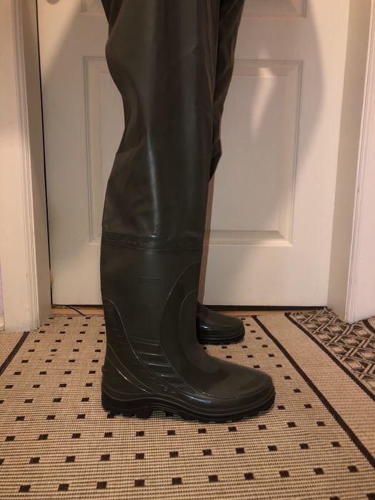 Сапоги рыбацкие резиновые, заброды 28,5 размер. Кларк.