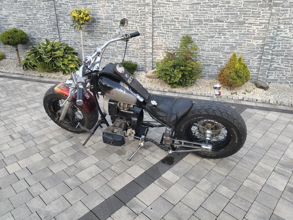 Dniepr 650 custom chopper - indywidualny projekt, chromy, POLECAM!