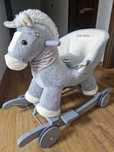 Konik na biegunach Milly Mally szary