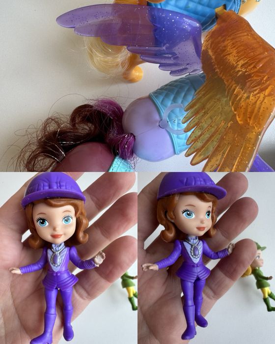 Фигурки игровые пегас и девочки наездницы Mattel