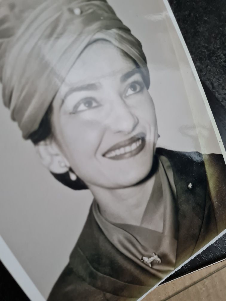 Zdjęcie Marii Callas w ramce