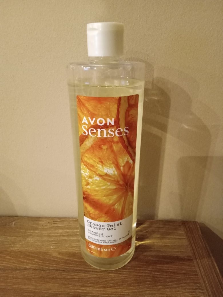 Avon Senses Orange Twist żel pod prysznic 500ml