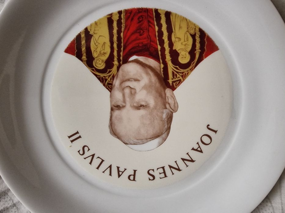 Prato em porcelana da Spal