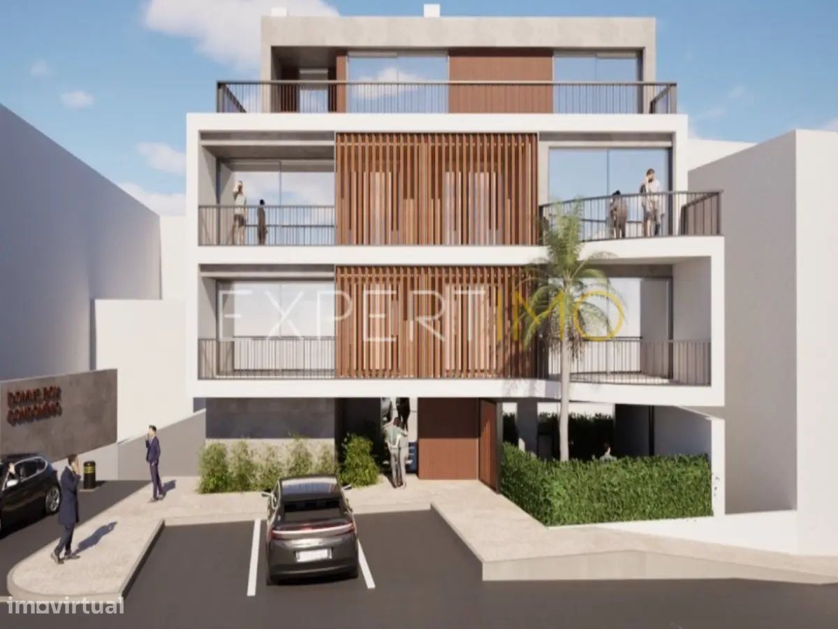 Terreno com PROJETO    7 Apt. Albufeira -ALGARVE