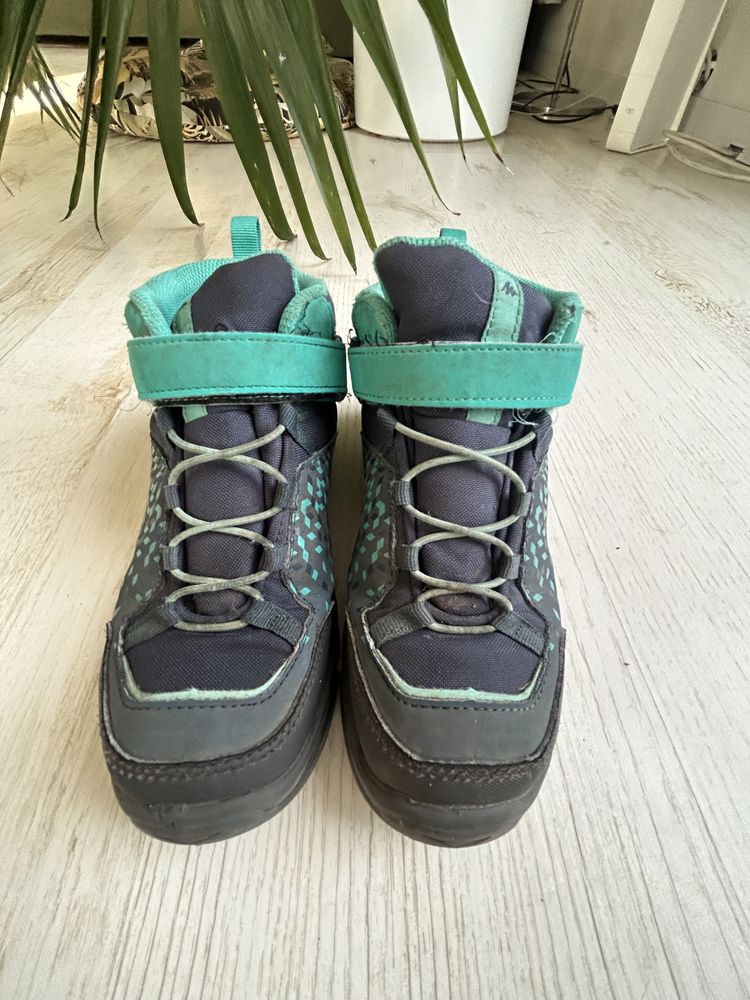 Trapery botki buty Quechua  r 34 unisex rzep