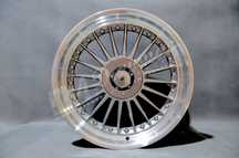 Felgi DMC03 19" 8,5J ET25 5x112/120 Grey Machine Lip + Chrome Rivet