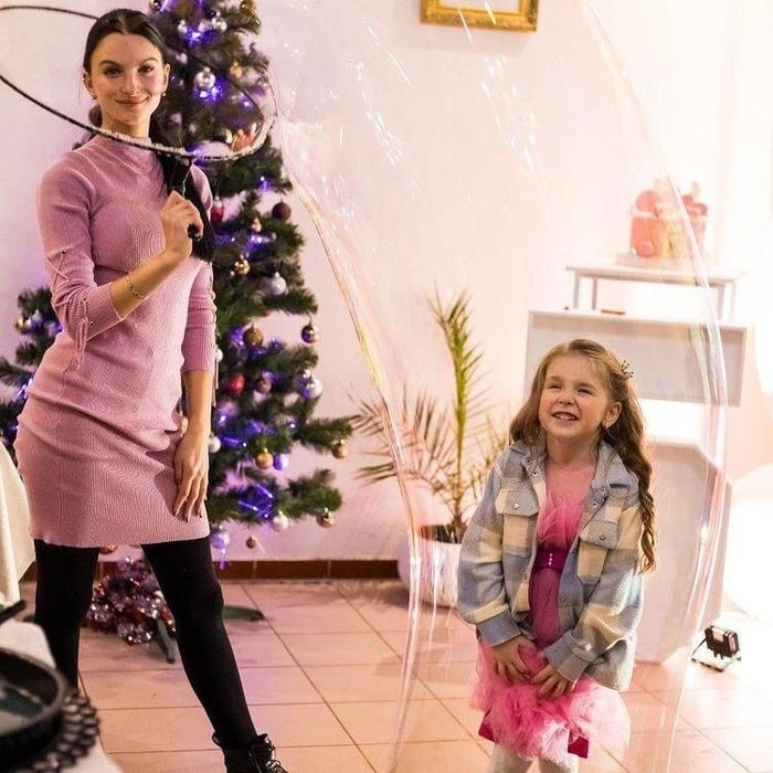 Шоу мильних бульбашок