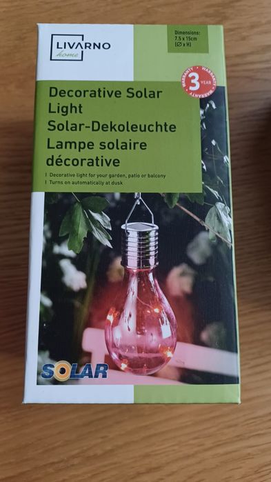 Żarówki  solarne  LED nowe 6 sztuk