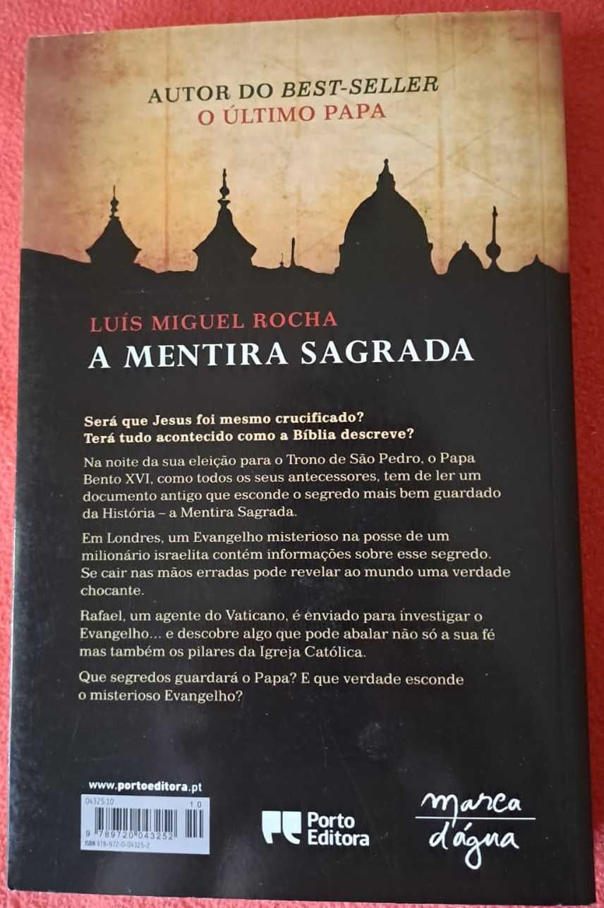 Portes Incluídos - "A Mentira Sagrada" - Luís Miguel Rocha