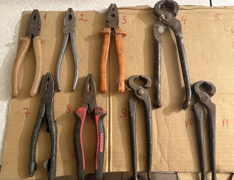 Слюсарний інструмент/ пасатижі/ кліщі