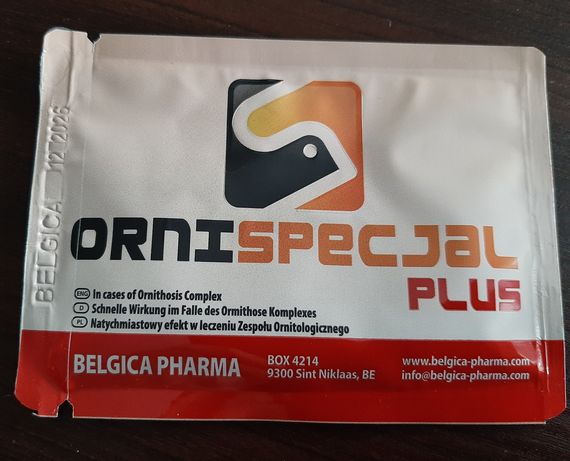 Saszetki ornispecjal plus belgica pharma