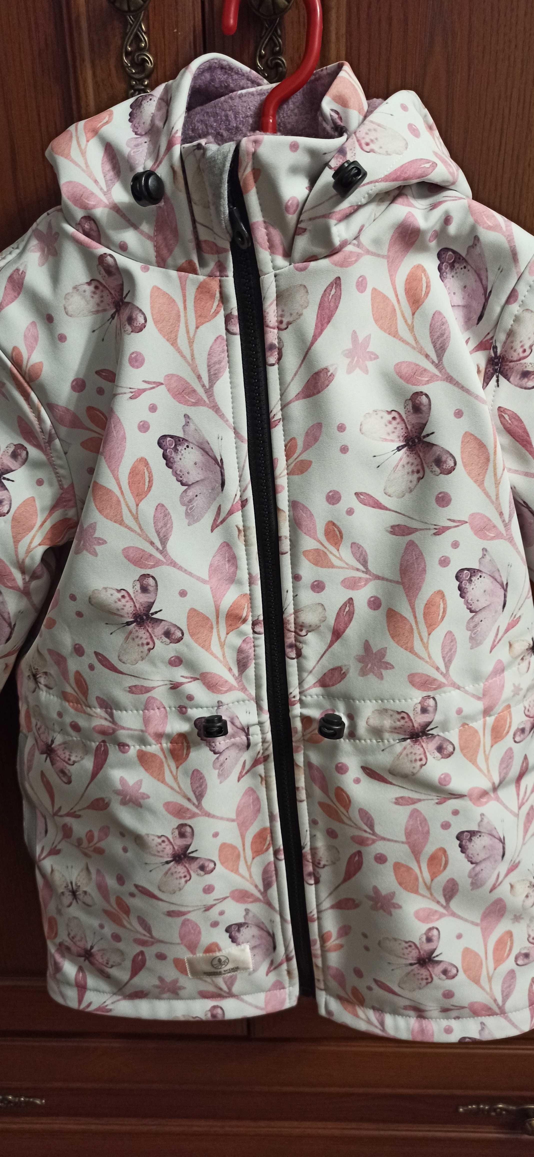 Kurtka do zadań specjalnych Simple Wool wełna + softshell 110/116