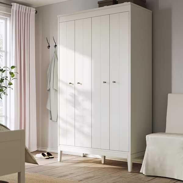 IDANÄS Szafa, biały, 121x211 Idanas Biała Nowa w kartonach