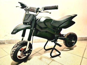 Elektryczny Minibike Supermoto Pitbike 1000W 18AH 50km/h zasięg 60 km