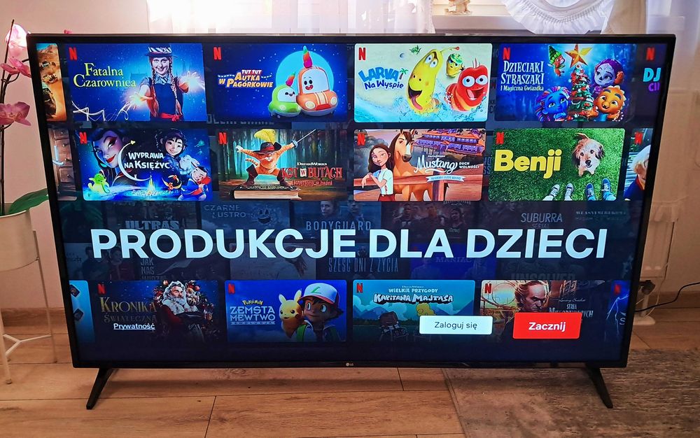 Telewizor 49 Cale 4K  Firmy LG Internet + Wifi+ Aplikacje + DVBT HEVC