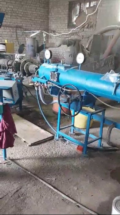 Продам робочу лінію для виготовлення поліетиленових труб діаметр 20-50