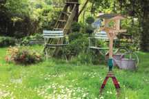 Lifetime Garden Karmnik dla Ptaków ze Stojakiem 115 x35x35 do Ogrodu