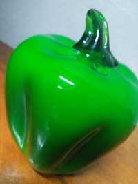 Szkło kolorowe zielona papryka