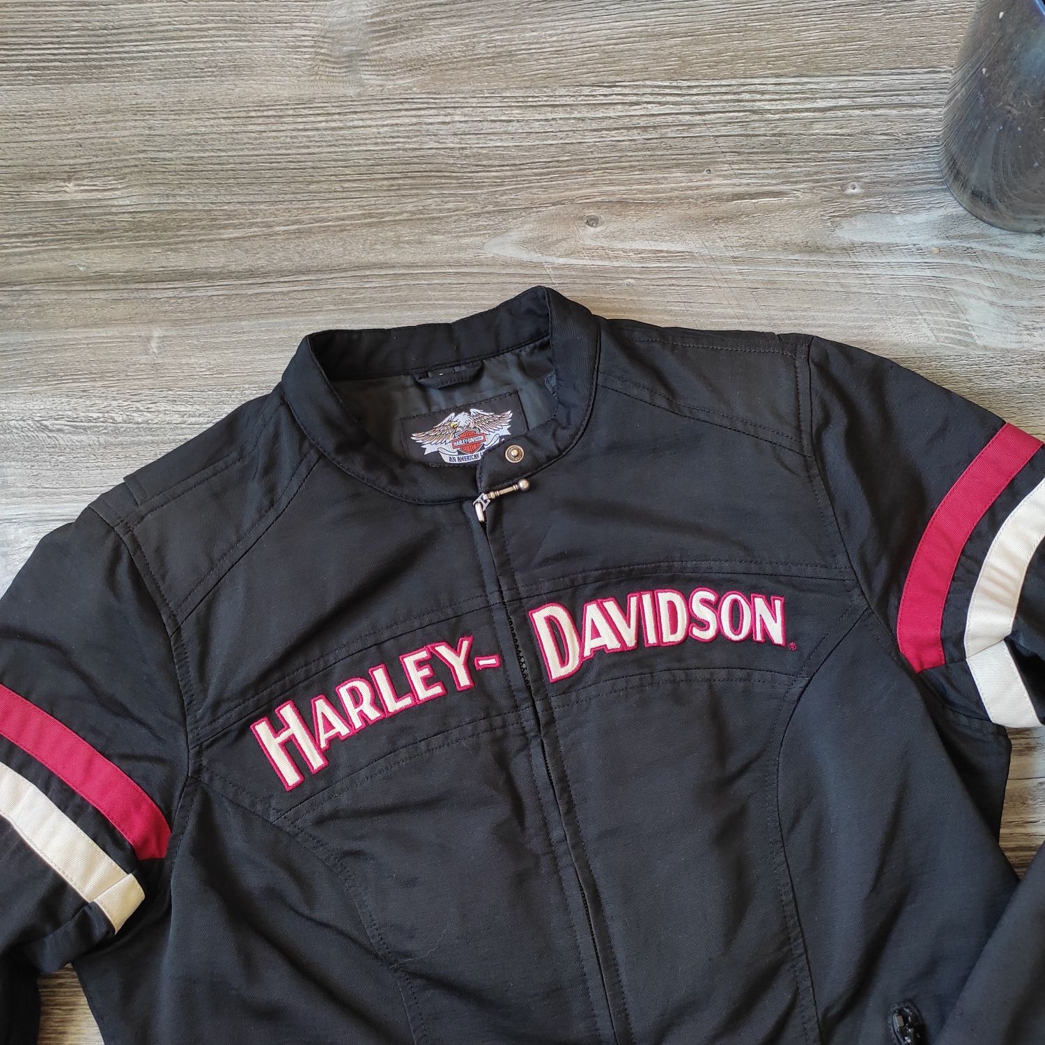 Женская байкерская мото куртка harley-davidson holiday miss enthusiast