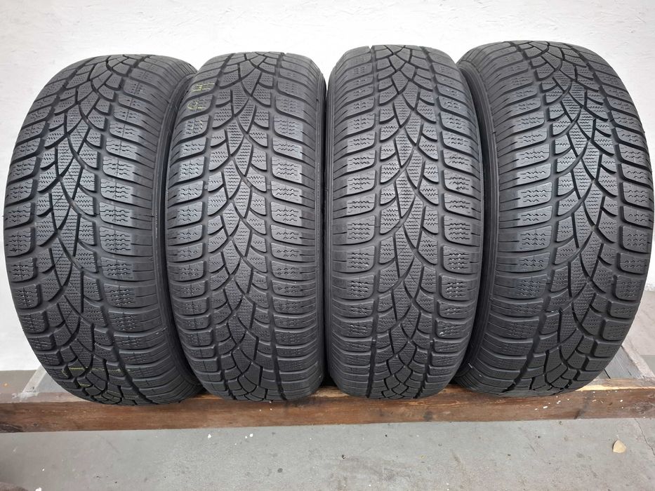 4x 205/65r15 Dunlop SP Winter Sport 3D 7mm 11r.