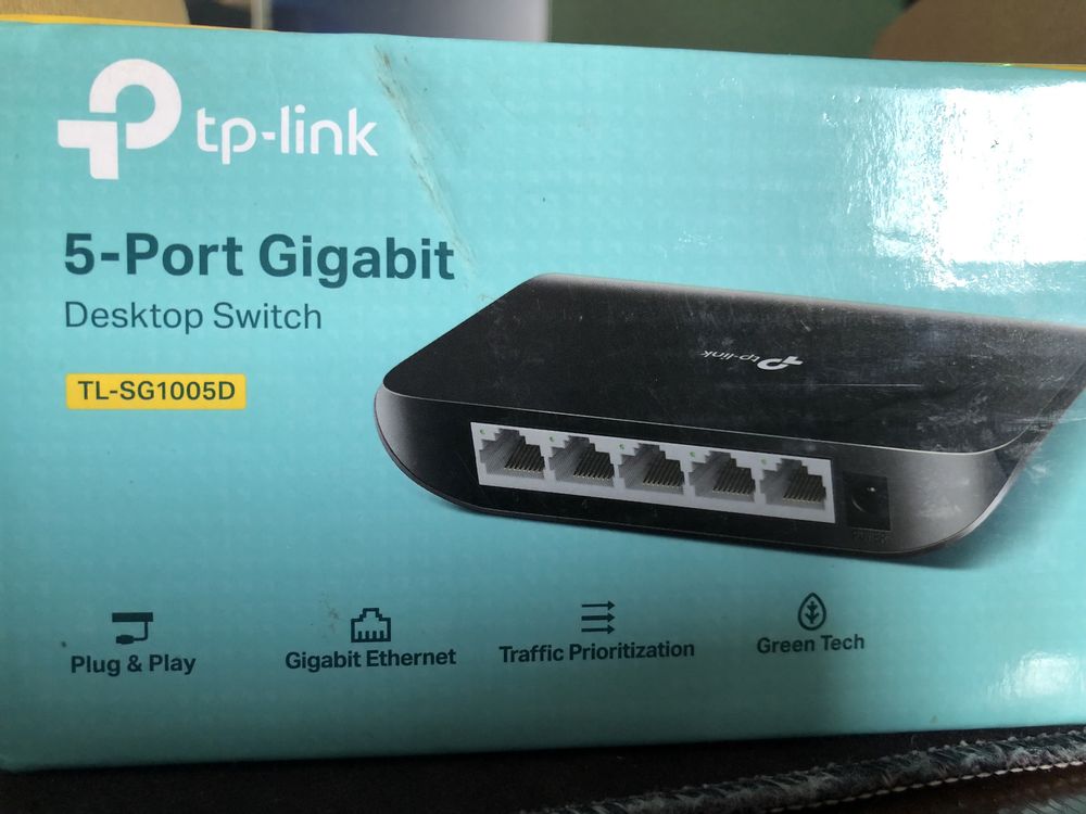 Комутатор TP-Link TL-SG1005D 5x1GE, Некерований, Настільний