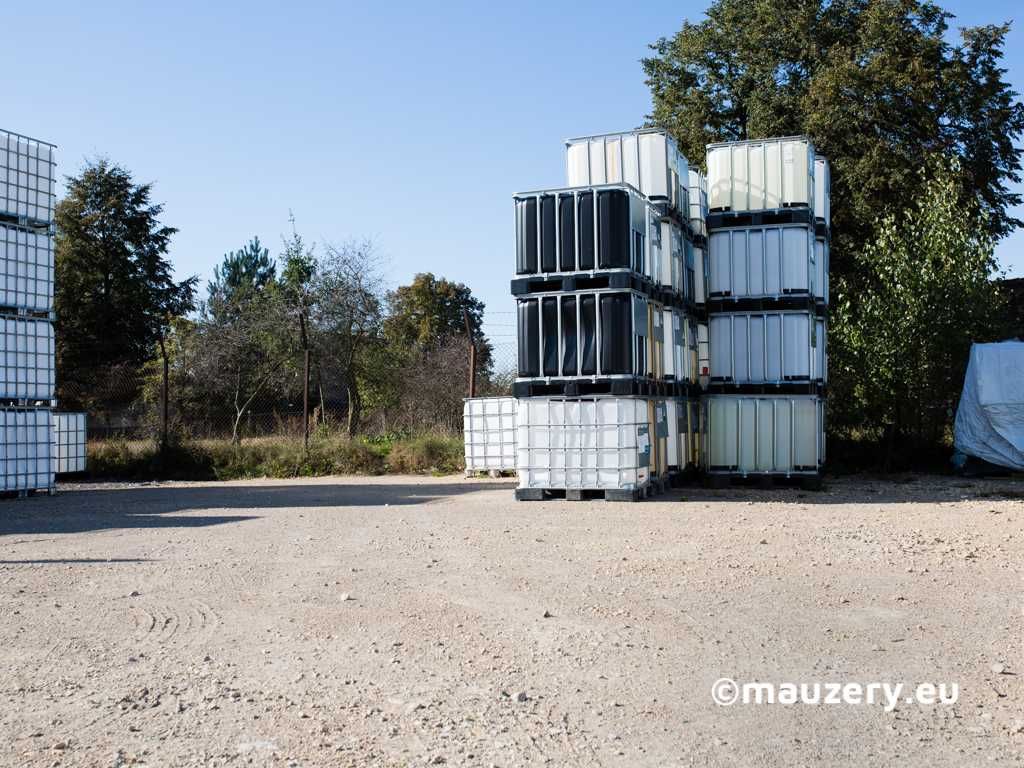 Zbiornik na wodę beczka mauzer mauser 1000l litrów paletopojemnik IBC