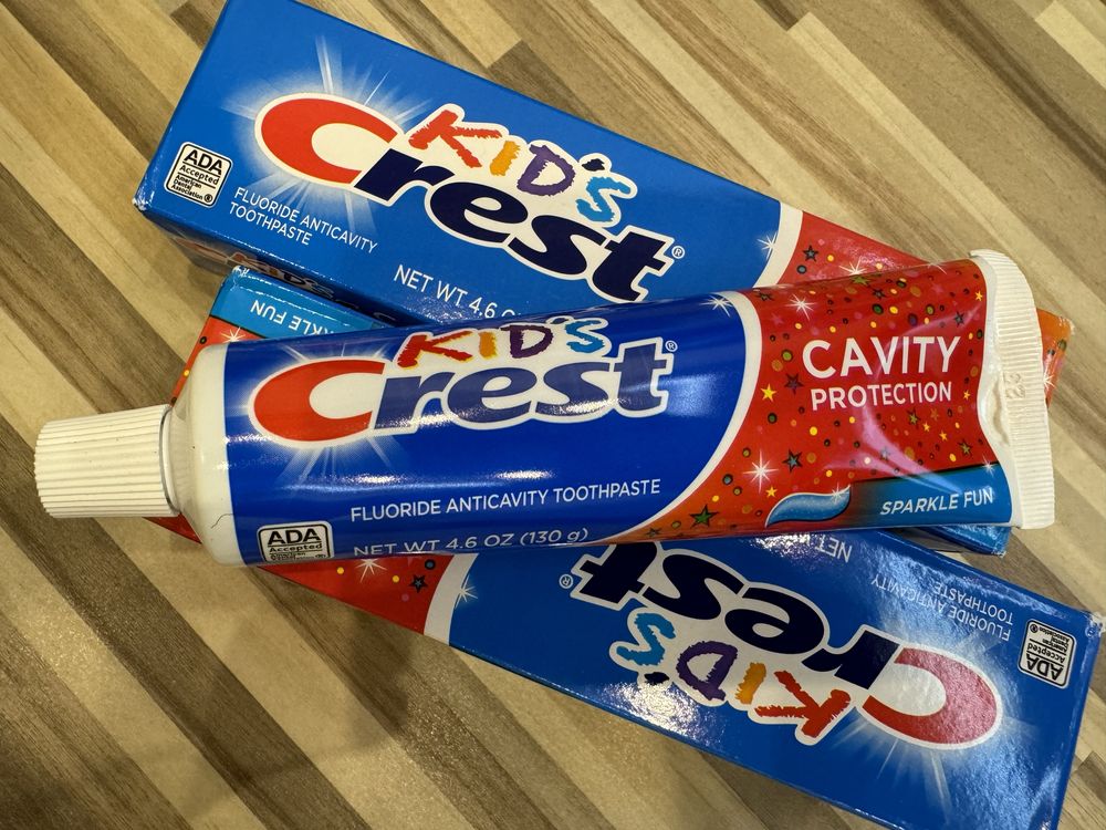 Зубная паста Crest Kid's Cavity детская зубная паста Crest