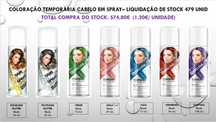 Coloração Temporária de Cabelo em Spray - Liquidação de Stock 479 Uni