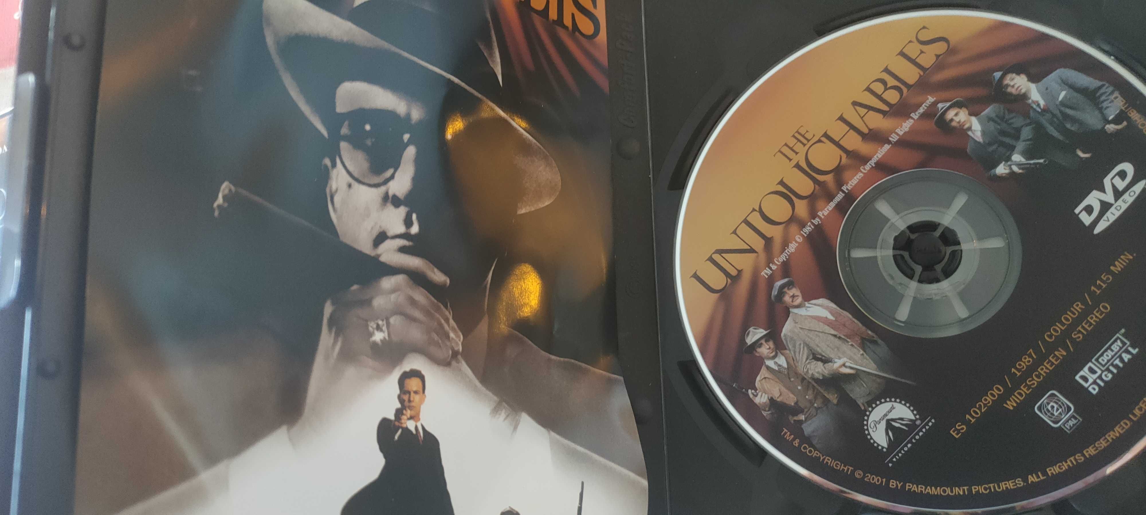 DVD Os intocáveis com Kevin Costner,Robert de Niro e Sean Connery