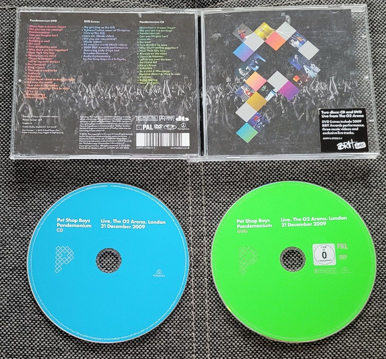 Pet Shop Boys Pandemonium Live From The O2 Arena CD+DVD