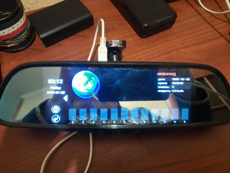 Штатное Зеркало  Андроид Видеорегистратор