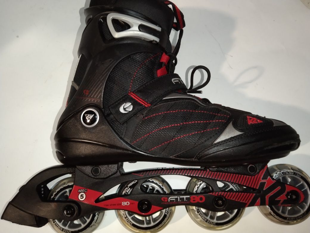 Rolki K2 DIT 80M rozmiar 44 Super stan