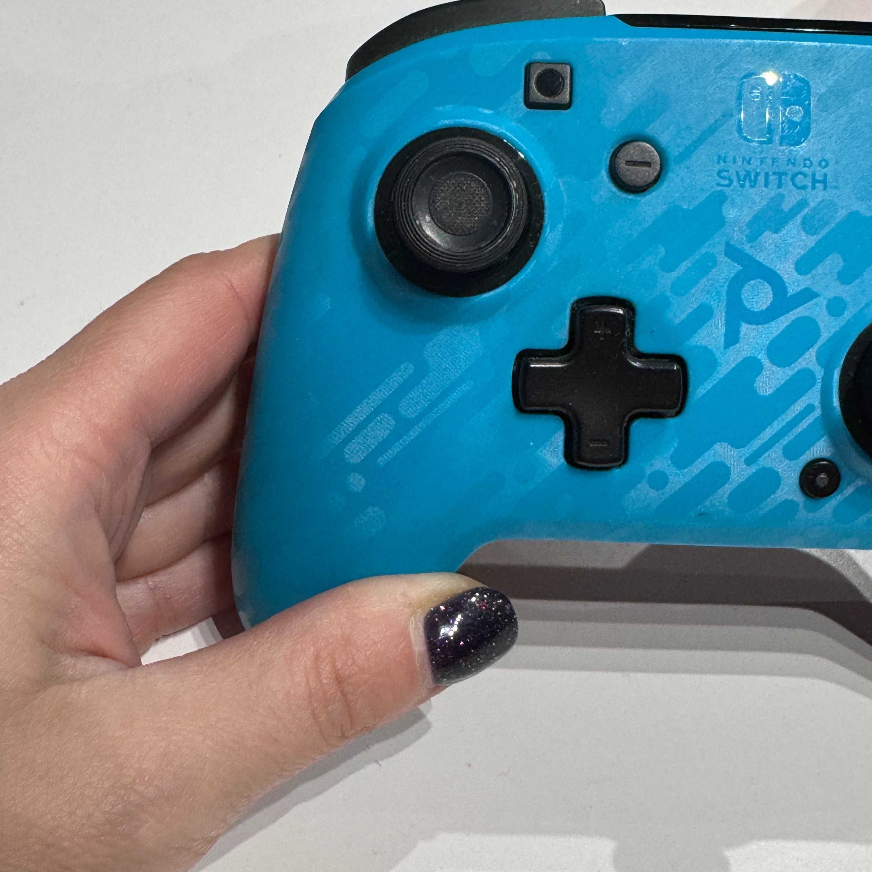 Kontroler pad do konsola Nintendo Switch  Faceoff Camo Niebieski