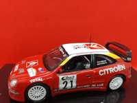Miniatura 1/43 Citroen XSara WRC Loeb ADAC Rally 2002