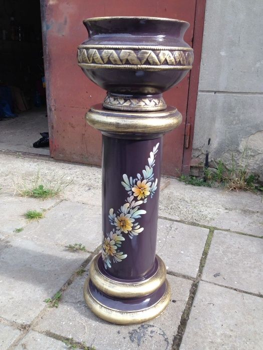 Італійські декори кашпо для квітів + колона