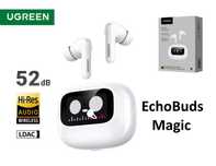Навушники UGREEN EchoBuds Magic Hi-Res LDAC ANC BT5.3 White