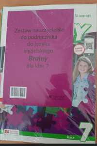 Zestaw nauczyciela komplet książka nauczyciela brainy 7 macmillan