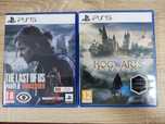 Pack 2 jogos ps5 the last of US 2 e Hogwarts legacy