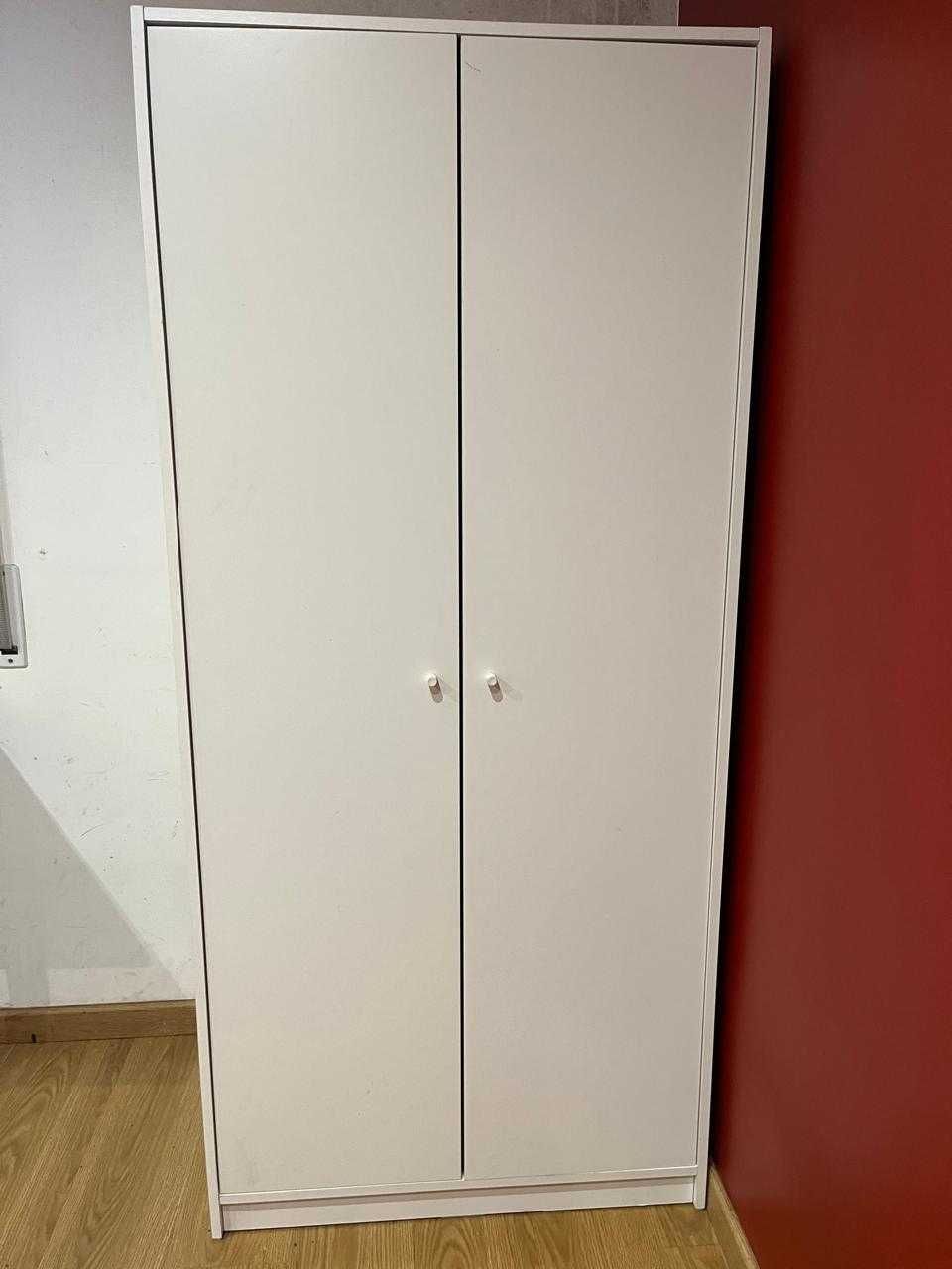 Venda urgente Ikea Roupeiro Branco com 2 Portas