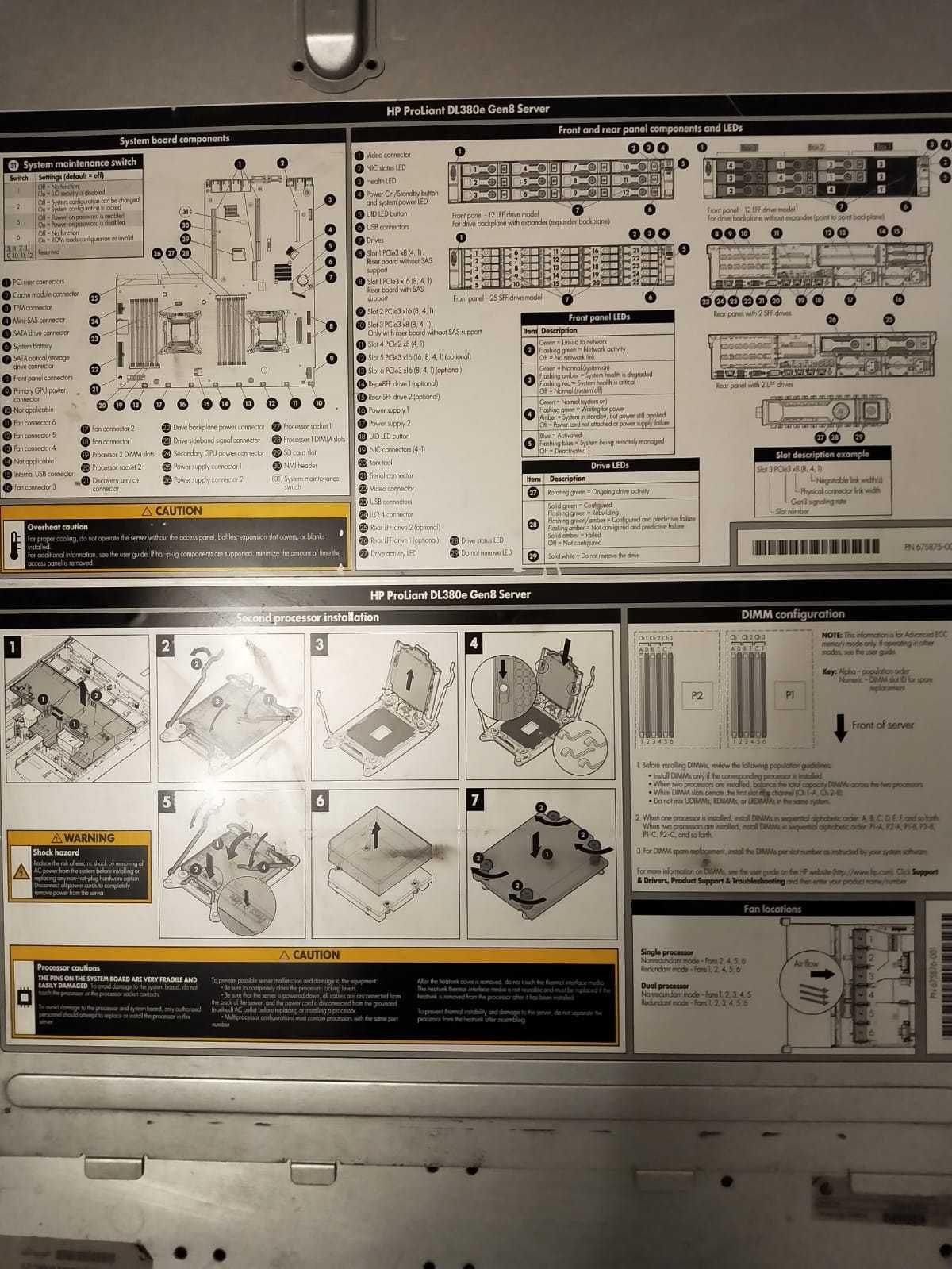 Serwer HP Proliant DL380e Gen 8/ Dyski 24TB SAS jak nowe