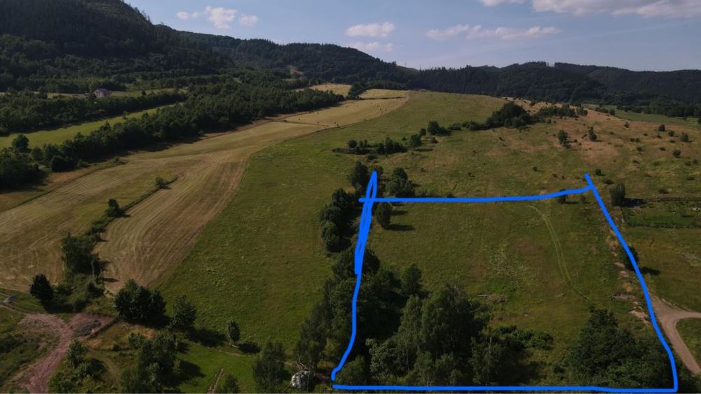 Działka w Łomnicy 9500 m2