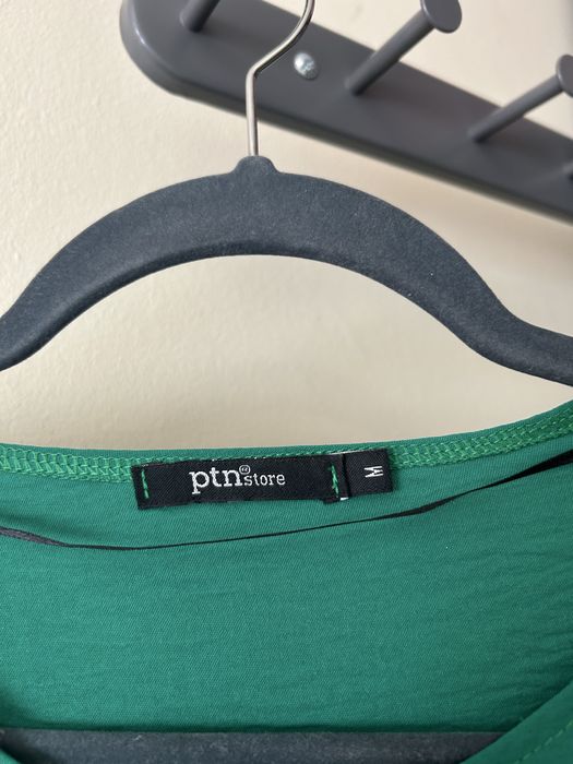 Blusa larga manga comprida Verde PTN STORE