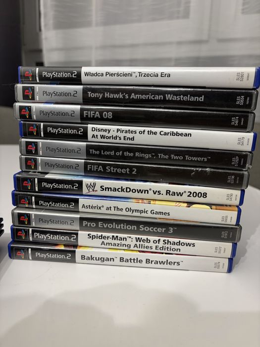 Playstation 2 + gry + adapter hdmi