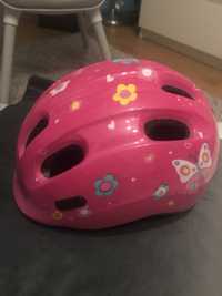 Kask rowerowy dla dziewczynki ABUS Smiley rożowy