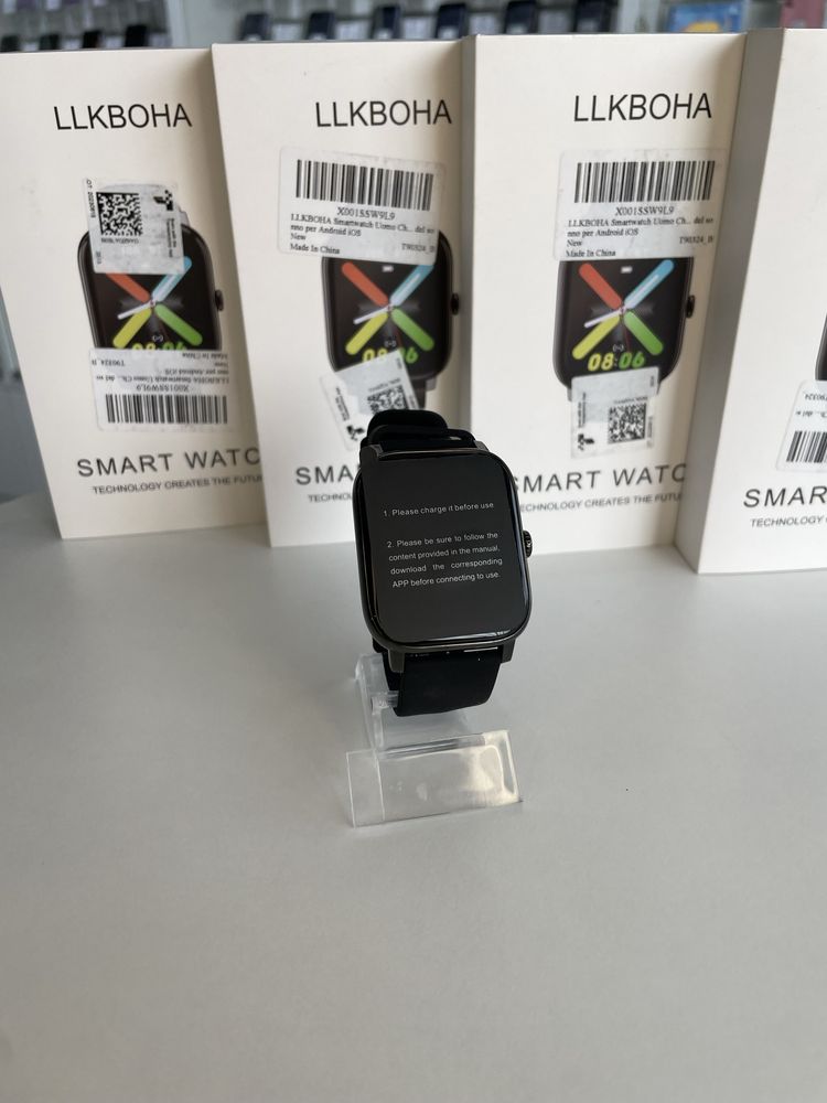 Смарт-годинник Smart Watch LLKBOHA P75 LSW1 Black