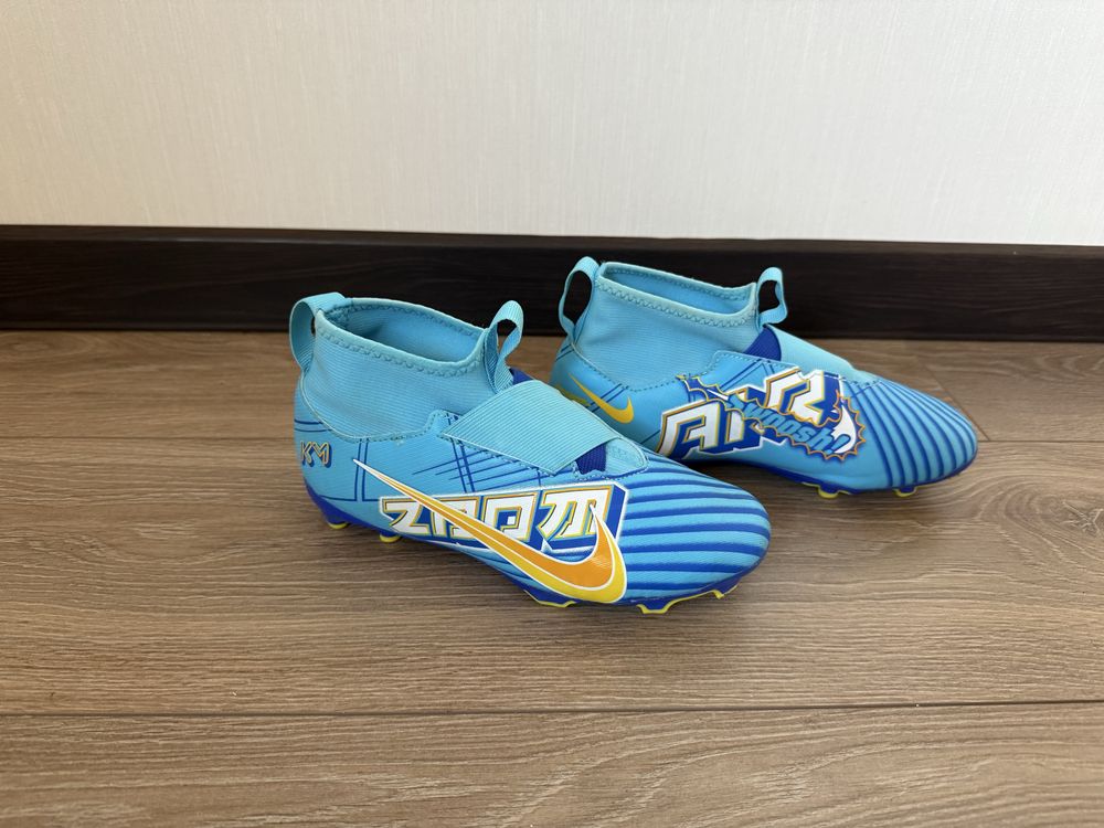 Бутси без шнурків Nike mercurial 35.5 розмір