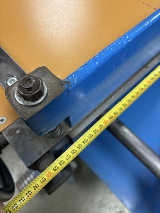 Gilotyna 125cm żeliwna do papieru tektury i cienkiej blachy