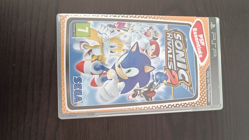 Jogo PSP Sonic Rivals 2 como novo